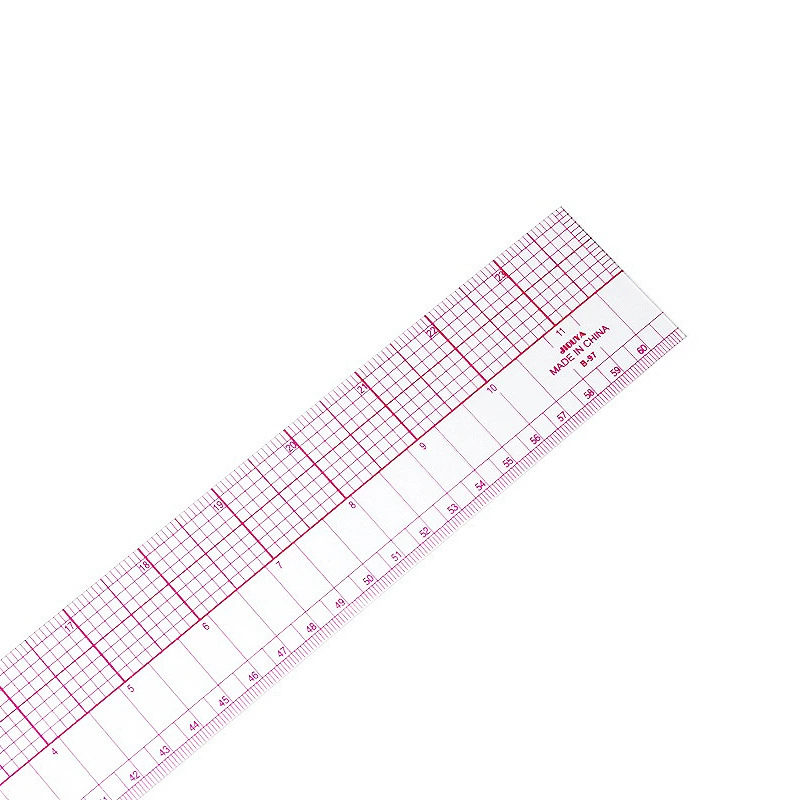 B-97 clothing special 60cm multifunctional code ruler built-in scale Gongying system on one side of one side