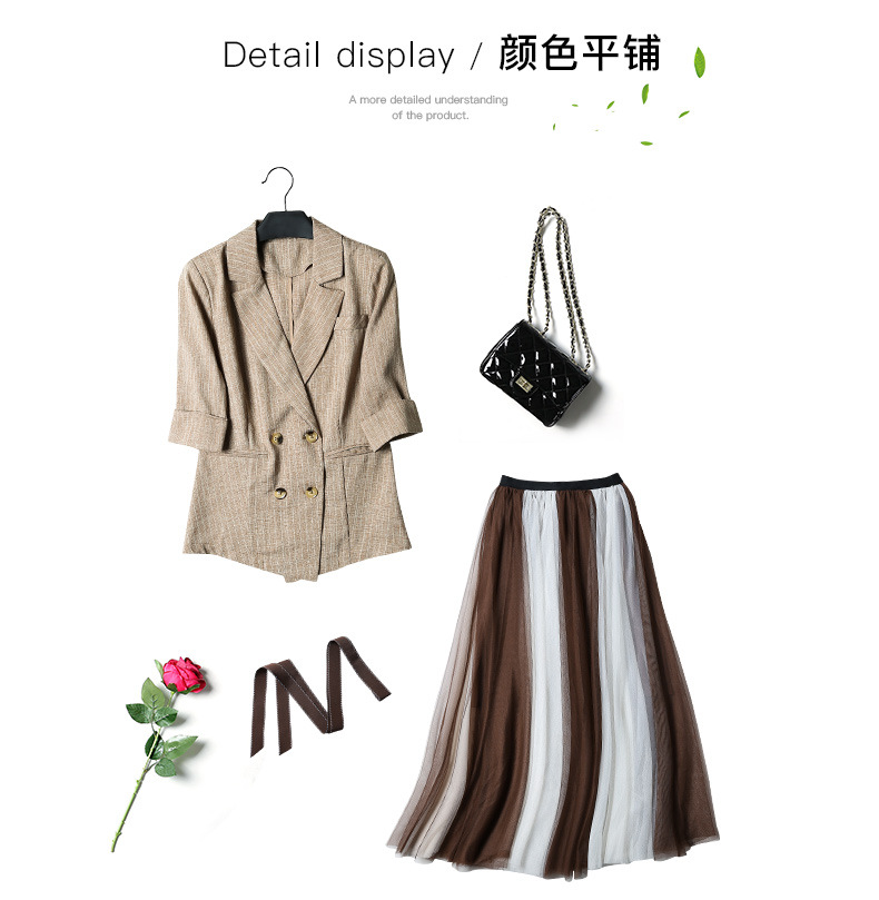 Costume femme en Mélange de coton - Ref 3334470 Image 14