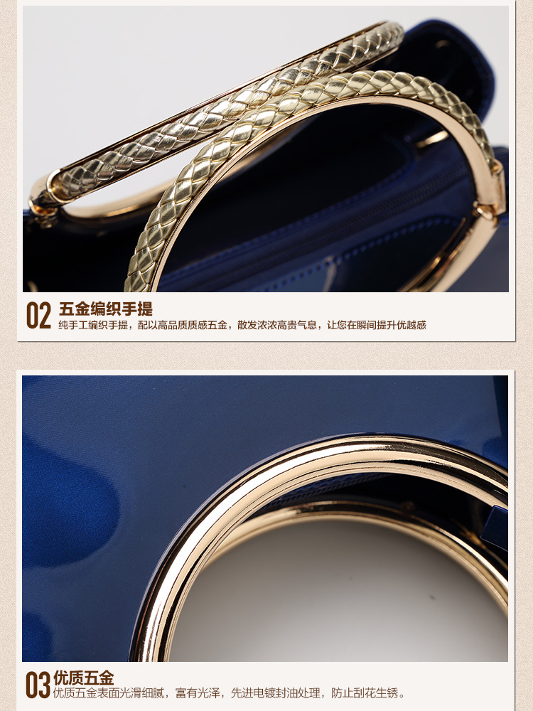 1108g Weight Polyester Lining Material Zipper Closure Type Single Shoulder Strap Strap Type Dome Bag Bags Type Casual Occasion Pu Leather Material Solid Color Pattern All Seasons Season Women's Gender Fashion Style Shell Shape Dark Blue, White, Pink, Red, Wine Red, Black Color Large Size Large Pu Leather Fashion Dome Bag Handbag 11