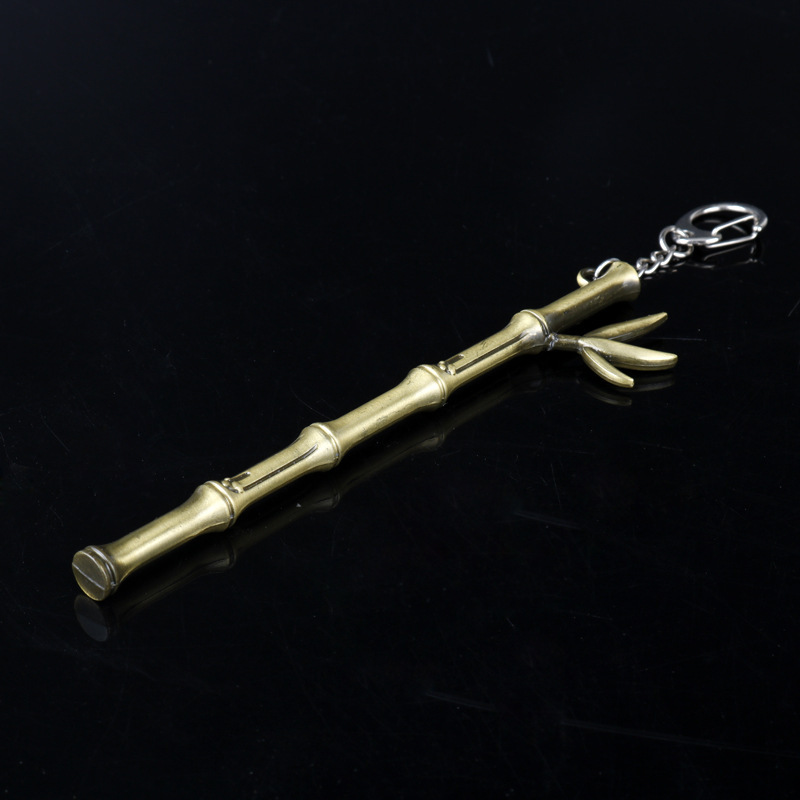 Bamboo Weapon Model Keychain