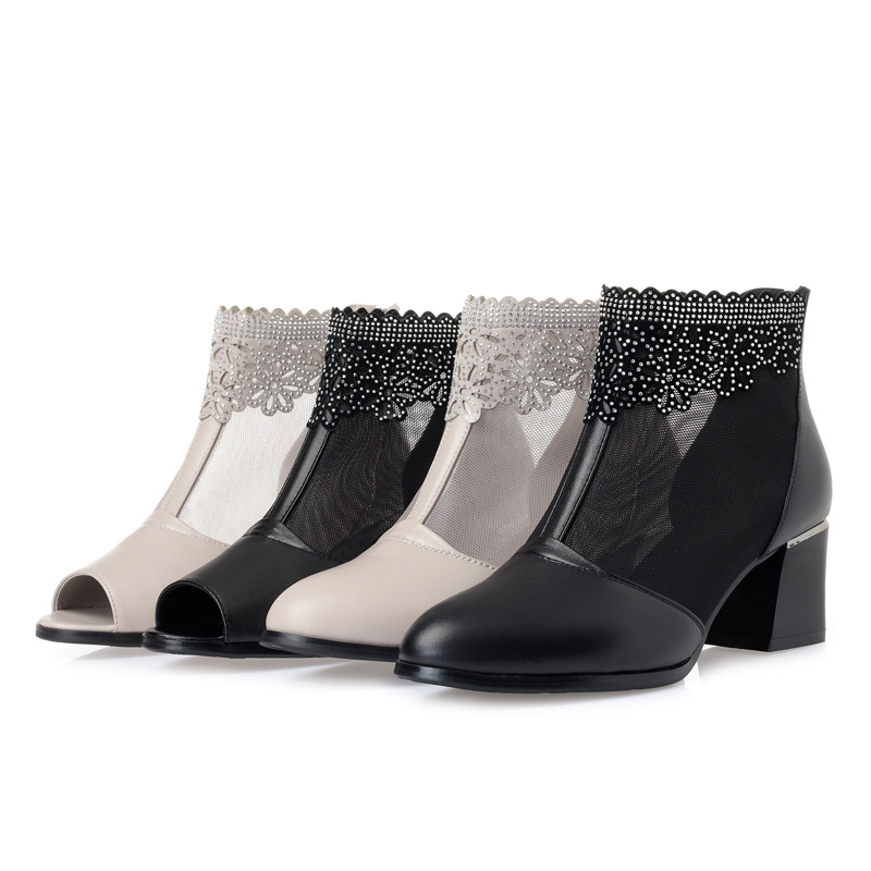 Bottes femme en En cuir - Ref 3355268 Image 4