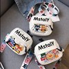 Brand cute small bag, bag strap, cartoon shoulder bag, 2019, Korean style