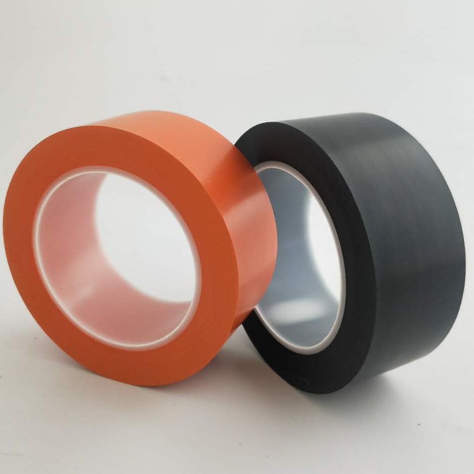 Orange black Warning identification floor tape factory fire control Warehouse Architecture Crossed Administration tape Manufactor Direct selling