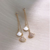 South Korean hypoallergenic goods, earrings, universal silver needle, accessory, silver 925 sample