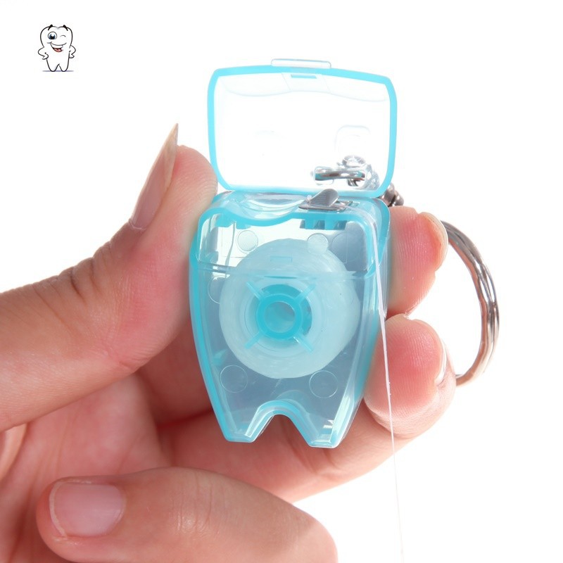 tooth shape dental floss 5m-25