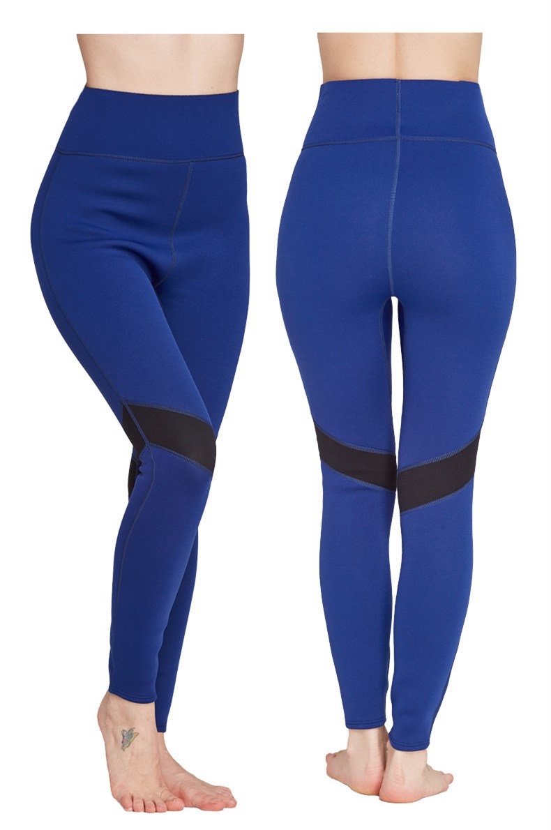 女士跑步紧身瑜伽健身泳裤发汗爆汗裤  运动浮潜服潜水服|ms