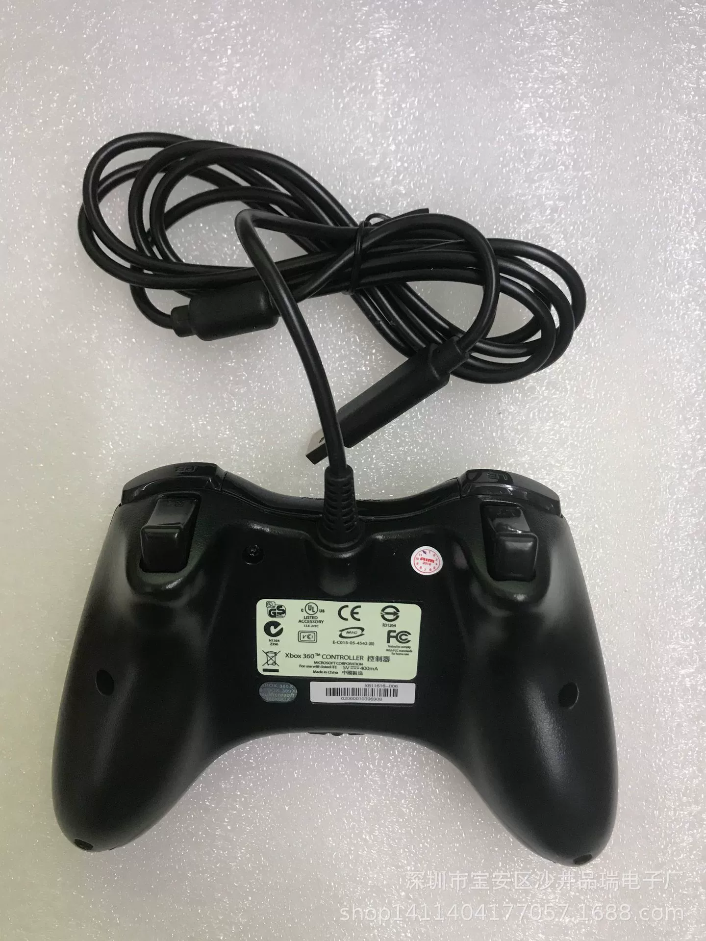 XBOX360 проводная ручка PC360 игровая рукоять двойная вязкость пояс упаковка красная коробка зеленая коробка нейтральная
