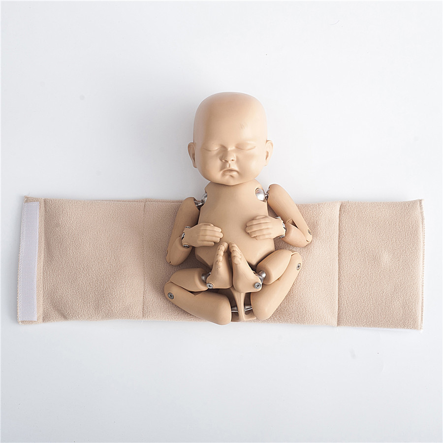 新生儿摄影道具仿真娃娃 练习多种拍照造型动作婴儿塑胶模特出租详情4