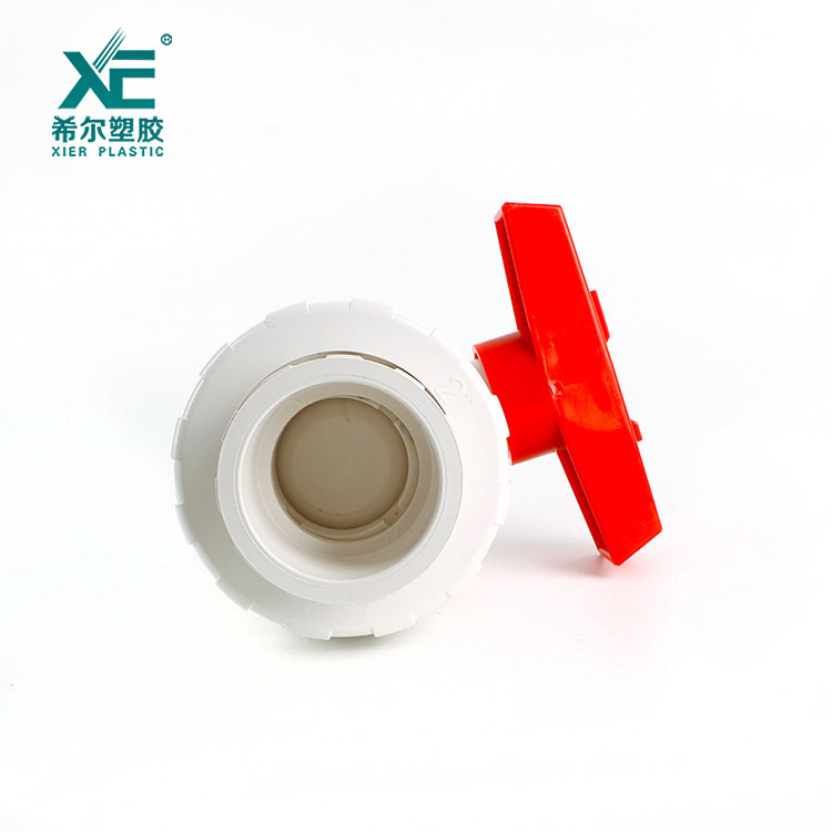 批发希尔XE 品牌UPVC/EPDM DN25单由令球型逆止阀 PVC单向阀