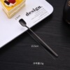 Tableware stainless steel, coffee mixing stick, spoon, square head, wholesale