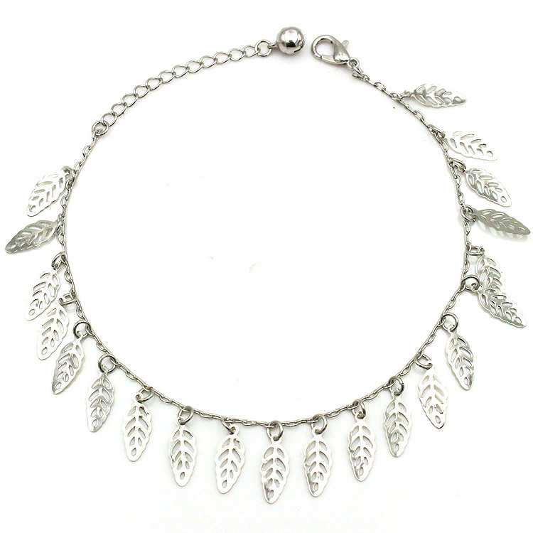 Стильные ювелирные изделия, серебряная anklet браслет, оптовая продажа, корейский стиль