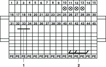 菲尼克斯 电机端子 螺栓连接 DLKB 2,5-PE-3011038