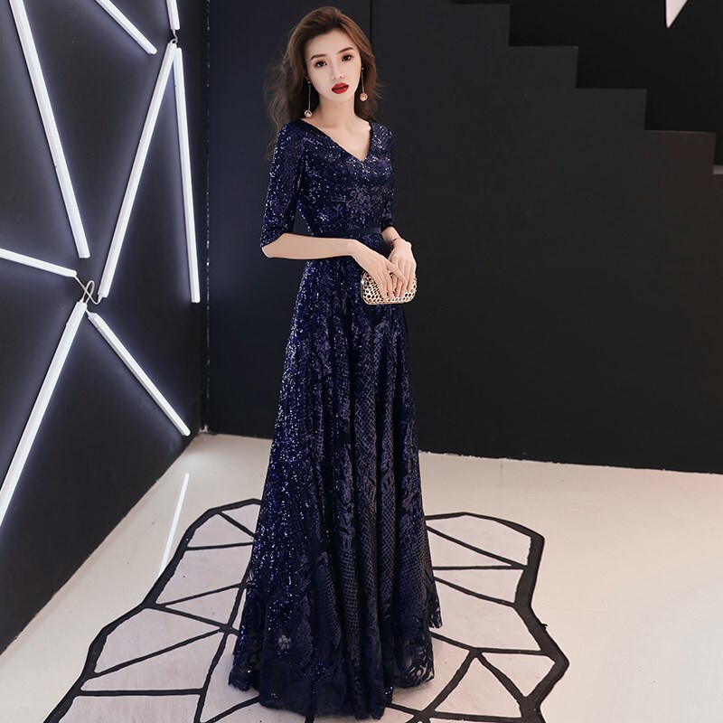 Plus-Size Evening Dress for Women, Slimming, High-End, New Style, Elegant, Socialite Party Host Banquet Birthday Dress, Spring