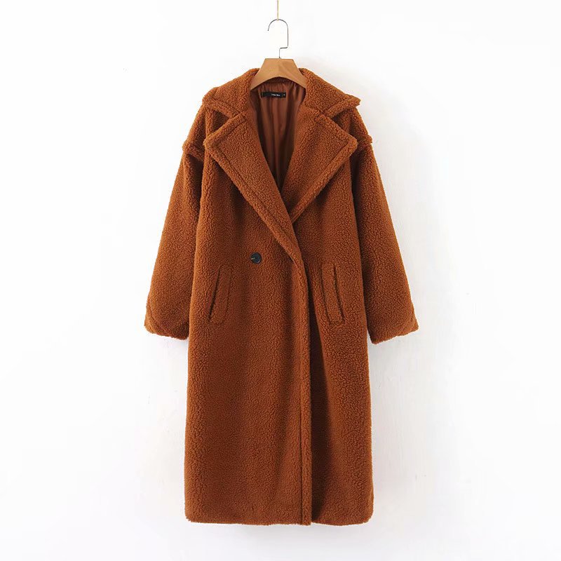 wholesale autumn and winter women s lamb wool coat NSAM5112