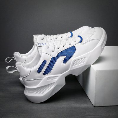 2019ins fashion man Diddy Spring and autumn season ventilation Mesh cloth motion Casual shoes Youth Men's Shoes wholesale