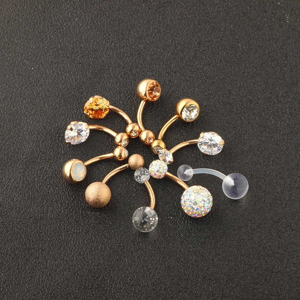 Labret piercing jewelry detail image