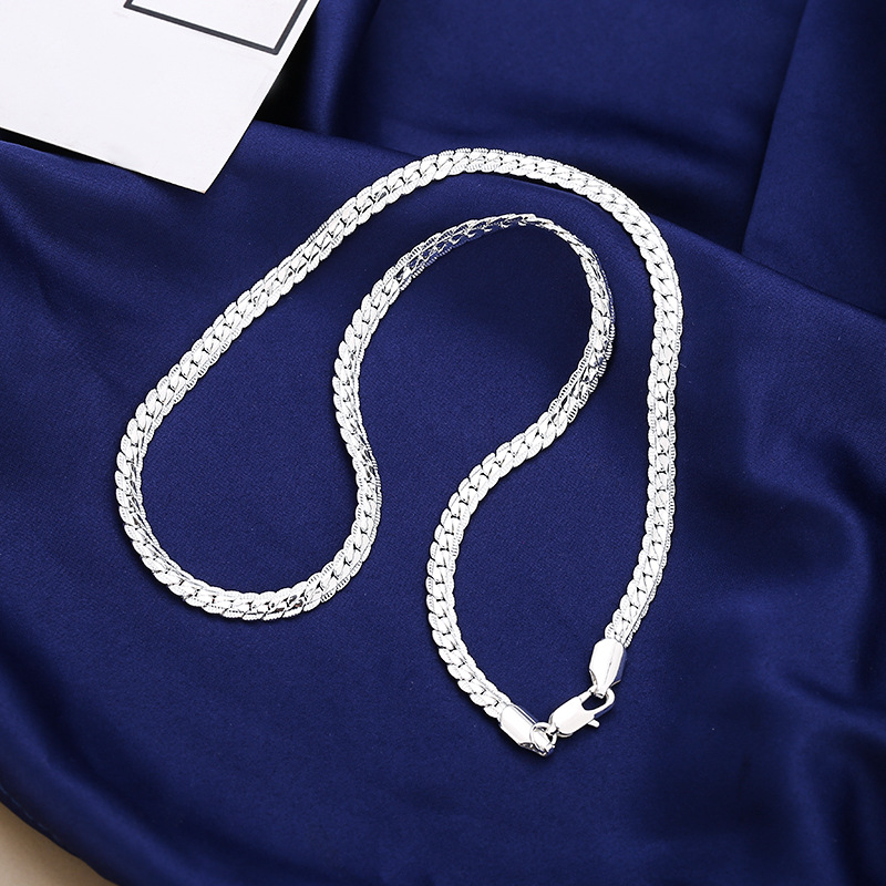 1 Piece Quantity Shopping Occasion Stainless Steel Material Solid Color Pattern Simple Style Solid Color Stainless Steel Plating Gold Plated Unisex Necklace