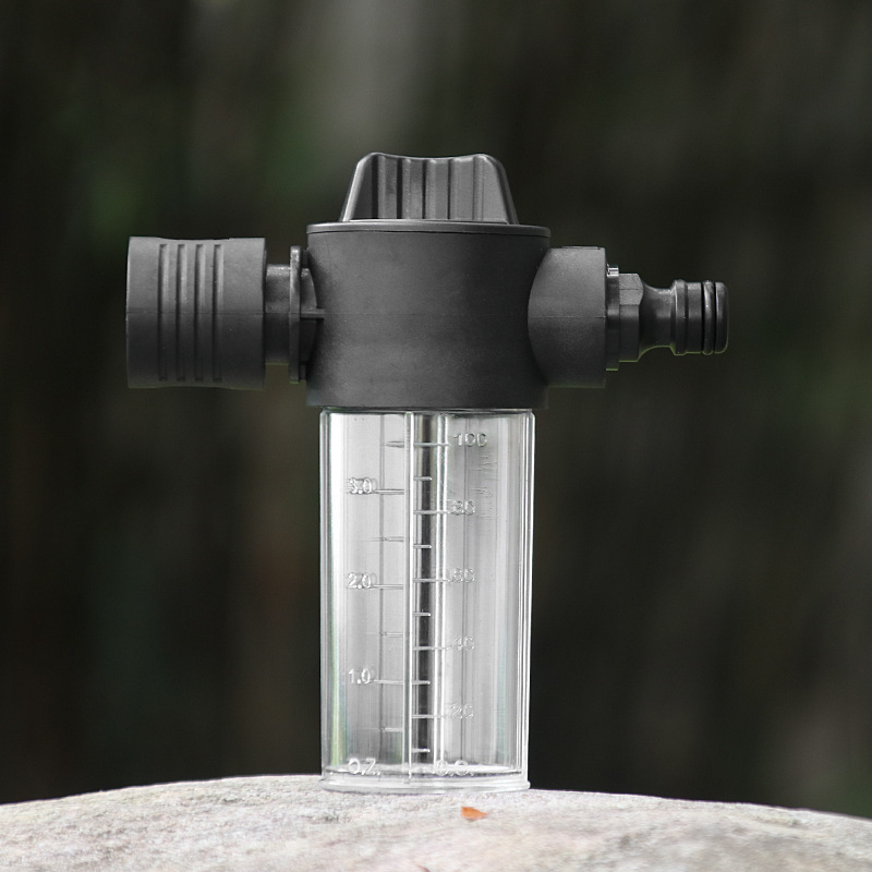 多功能家用洗车水枪泡沫壶 汽车泡沫喷壶 泡沫器带快接 100ML
