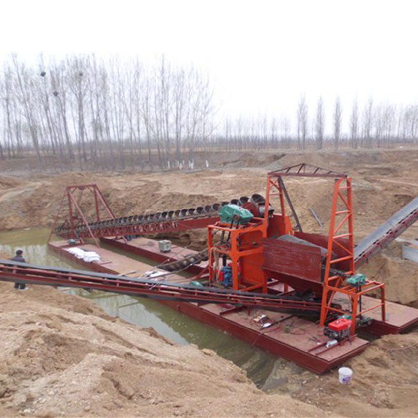 挖斗式挖沙船 供应挖砂船 河道采砂船  链斗式挖沙船机械设备厂家