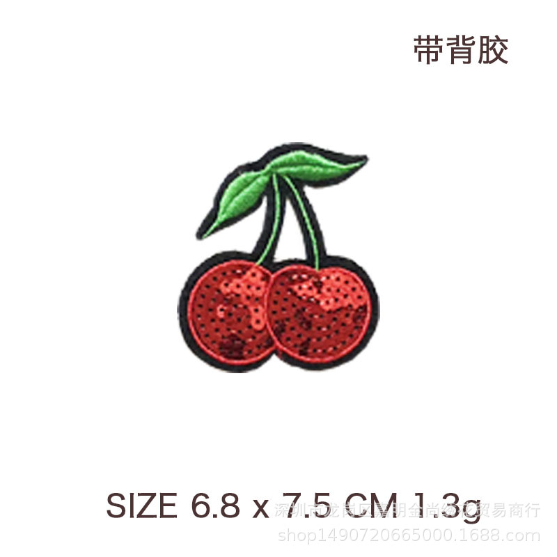 各种各样水果布贴