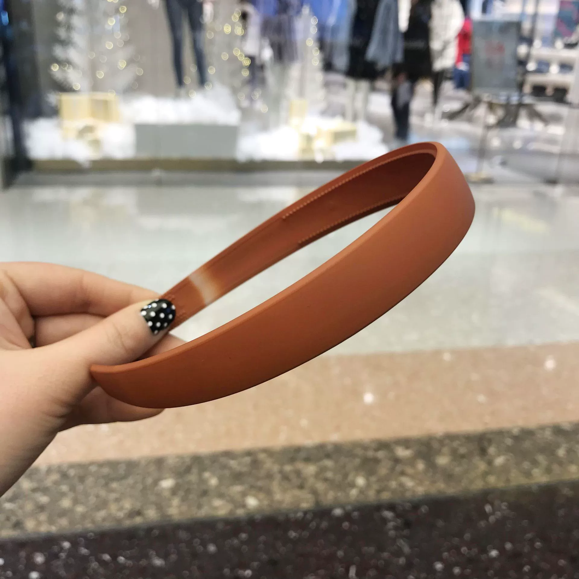 Matte plastic headband, hair accessory, Korean style, simple and elegant design, internet celebrity, wholesale