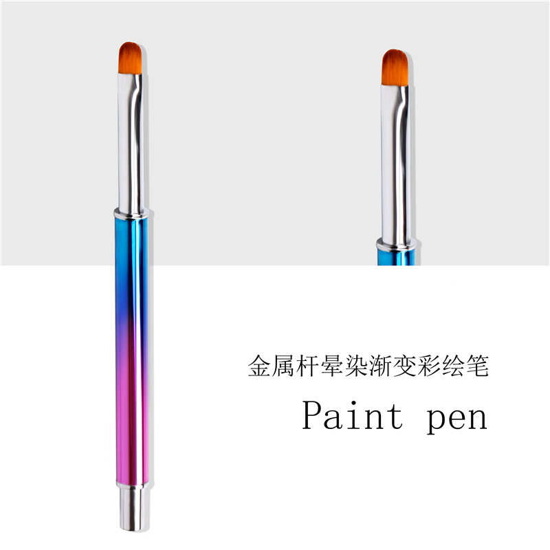 Suministro transfronterizo reemplazo de la cabeza de fototerapia pintura pluma traje 3 Tamaño común cabeza de uñas fototerapia pluma ventas directas de la fábrica