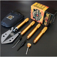 昌林不锈钢多功能户外折叠工兵铲铁锹野营钓鱼车载军工兵工铲子