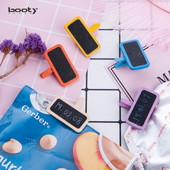 木質創意迷你留言小黑板 簡約裝飾小工藝品 可愛荷木多彩便簽夾子