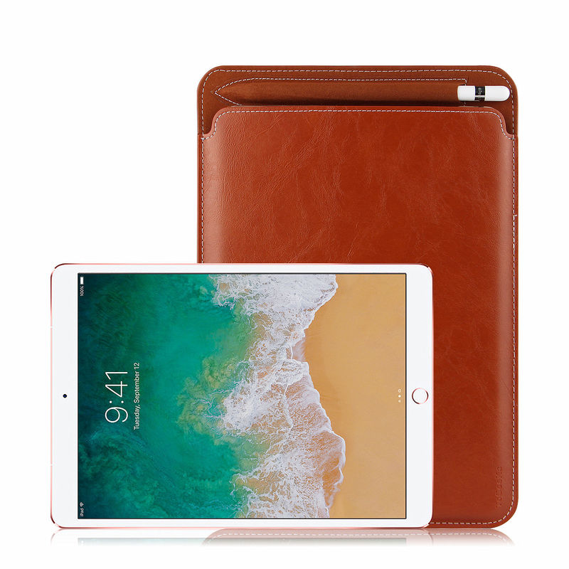 Applicable to IpadPro10.5-inch computer liner bag pen slot pencil leather case flip all-inclusive tablet protective case