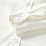 Детская хлопковая осенняя базовая приятная телу рубашка для мальчиков, подходит для подростков