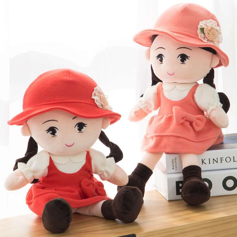 2019上新花仙子菲儿洋布娃娃少女心毛绒玩具儿童女生小女孩抱睡觉