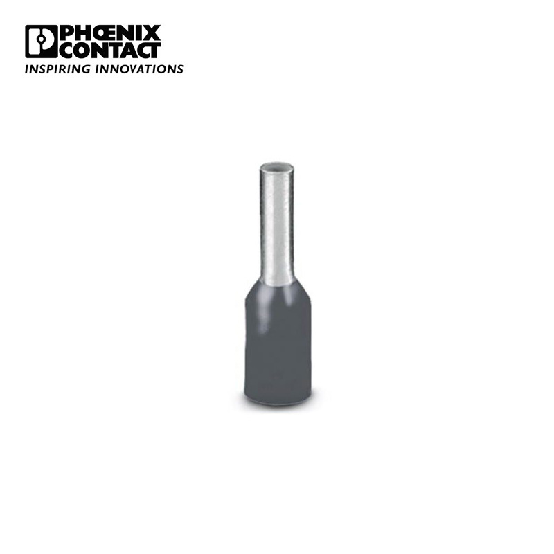 菲尼克斯 接线端子冷压头端头堵头-AI 0,75- 8 GY-3200519-100