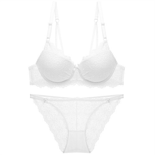 28895 Factory direct sales European and American lace sexy push-up underwear girls bra women's bra set 1816
