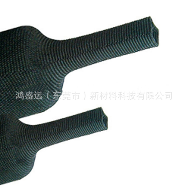 汽车胶管保护布套 尼龙热收缩编织管 阻燃耐磨保护套 热收缩布套