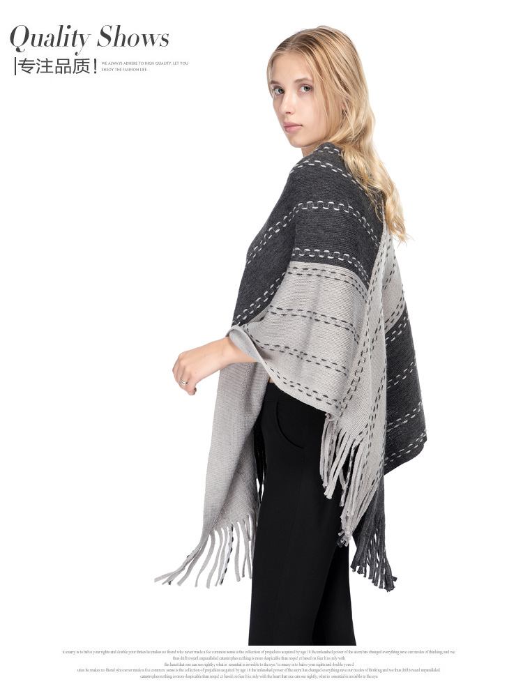 外贸现货 冬季围巾披肩女