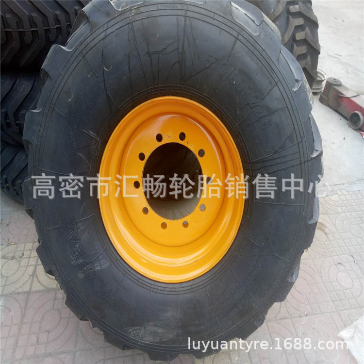 捆草机轮胎 人字花纹 农用拖车轮胎 570/60R22.5