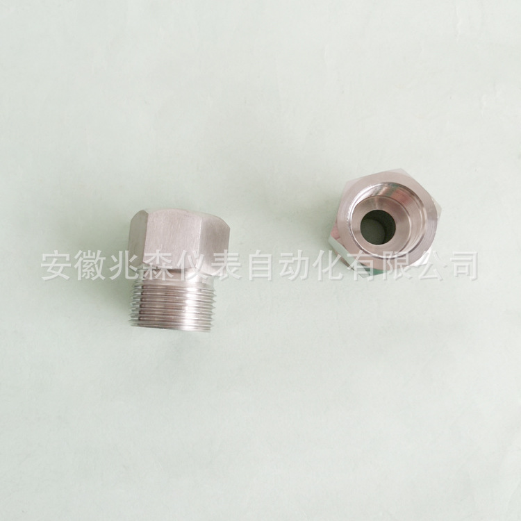 不锈钢变径接头M20X1.5内螺纹转G3|4外螺纹 m20x1.5内丝-G3/4外丝