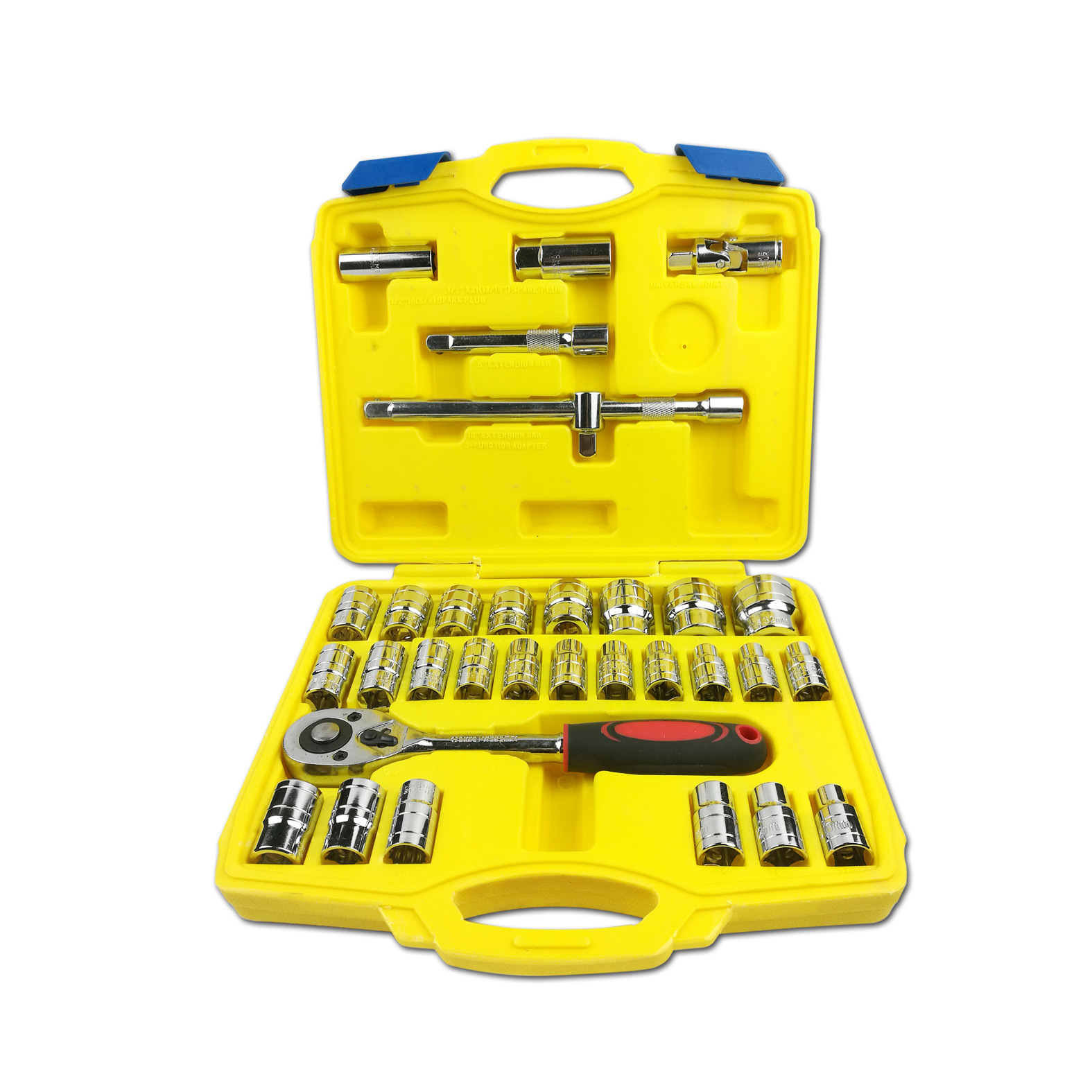 Tools set, wrench, 32 pieces, scale 1:2