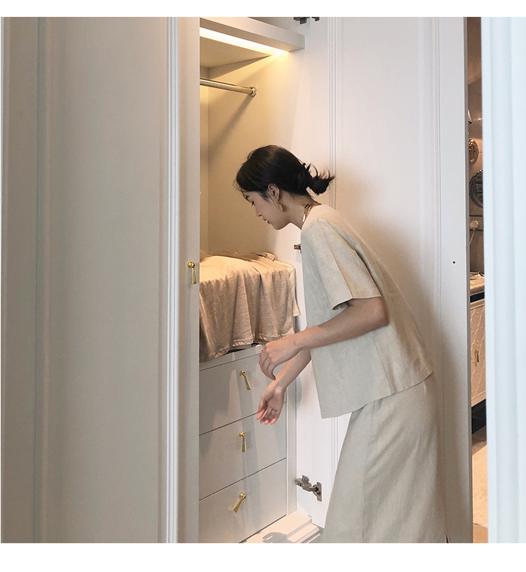 Costume femme HUI HUI en Coton et lin - Ref 3333898 Image 18