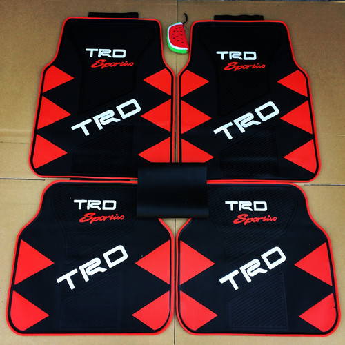 Car Floor Mat Universal Four Seasons Latex Non-slip Waterproof Anti-freezing Easy to Clean 5-Pack