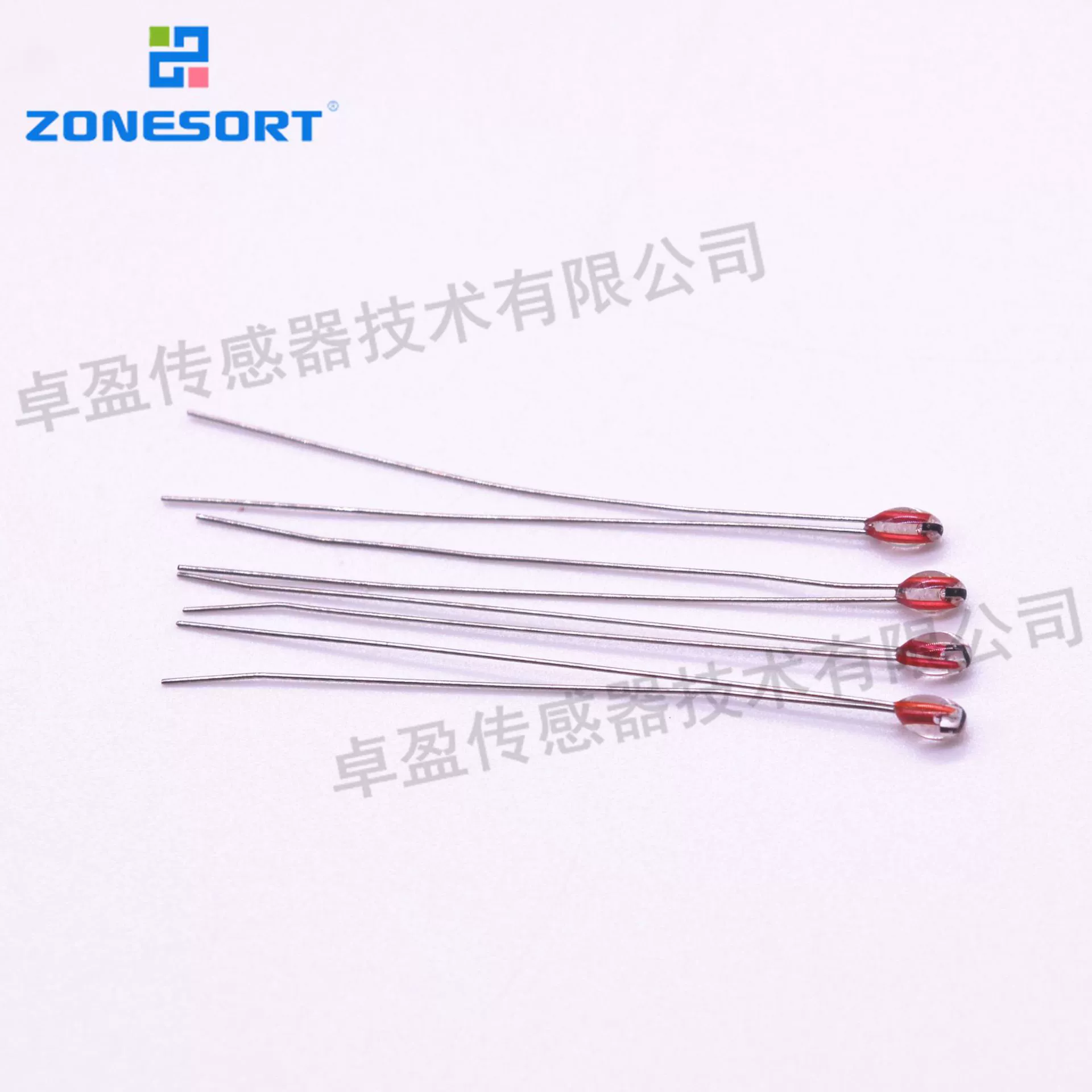 Электронная температура сигареты воспринимая термистор стекла НТК электронных блоков высокотемпературный устойчивый 100 К несимметричный