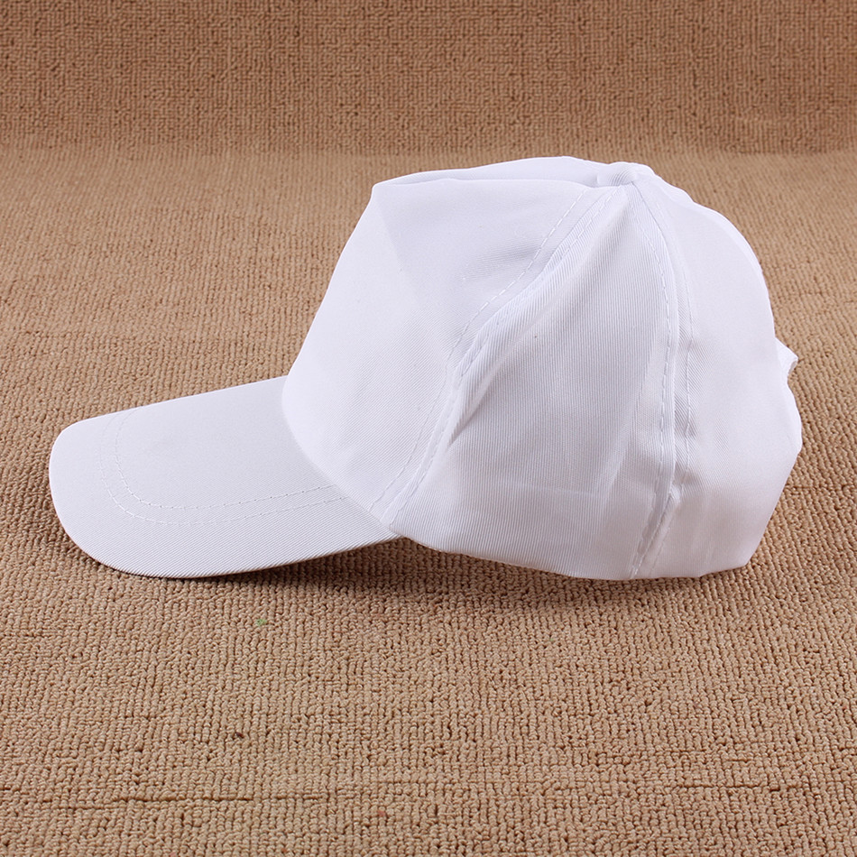 1 sombrero pintado a mano de algodón blanco gorra pintada en blanco pintura de graffiti niños DIY arte creativo para colorear sombrero de padres e hijos