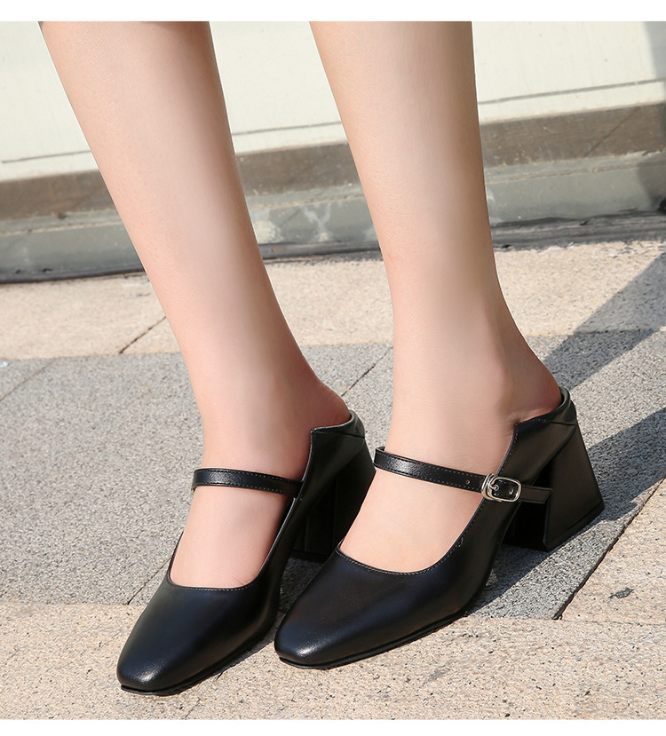 玛丽珍四色两穿单鞋