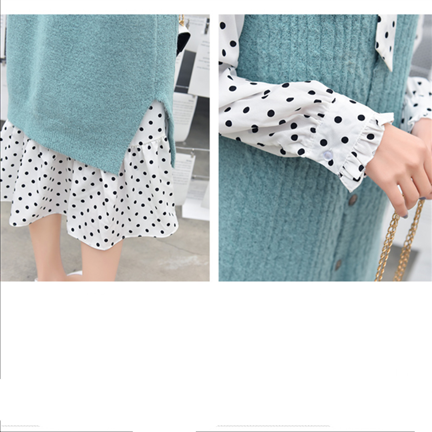 Gilet femme en Tirant mohair - Ref 3316482 Image 4