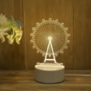 Night light, lantern for bed, 3D, Birthday gift