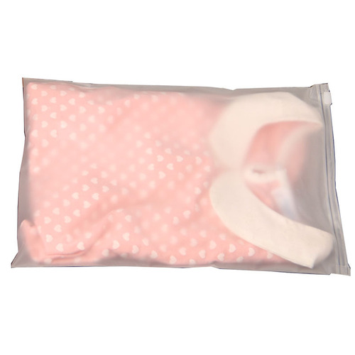 EVA clothing packaging bag leggings underwear socks zipper bag scarf frosted storage bag T-shirt bag jeans