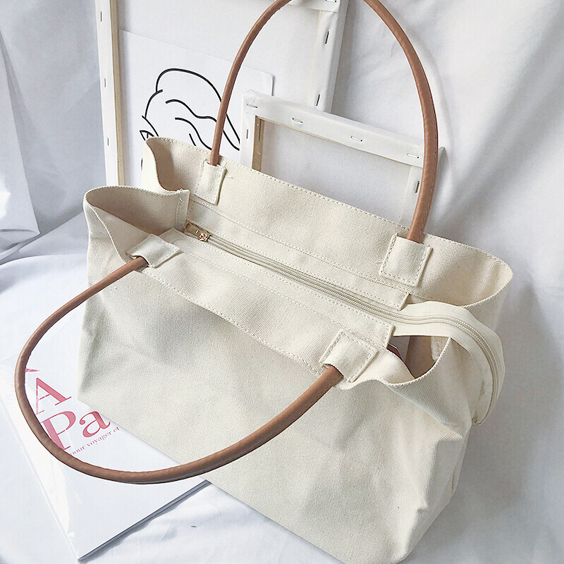 大容量帆布包大容量购物袋旅行包包