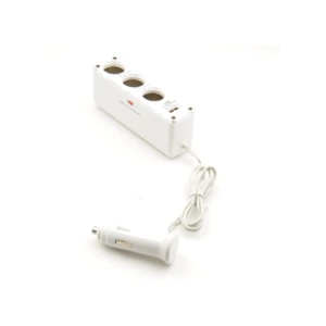White Boutique 096 имеет IC может заряжать Apple Android и три USB -сигаретные зажигалки