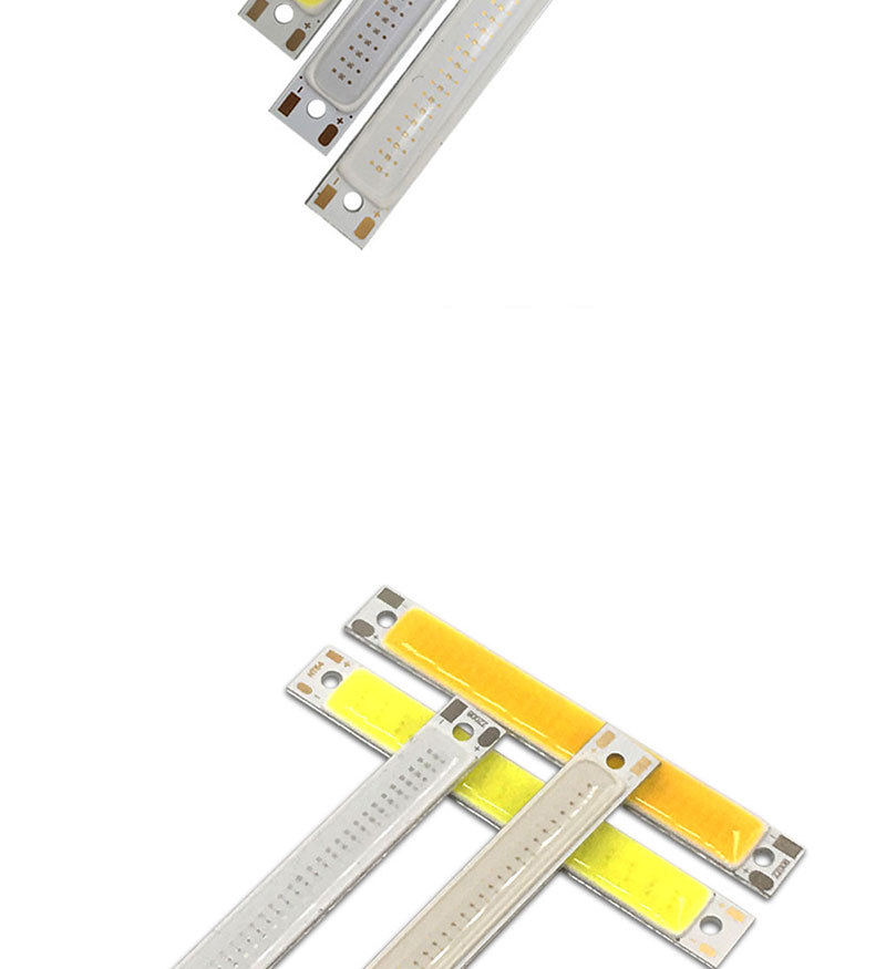 3v led光源cob灯条红蓝白光3.7V