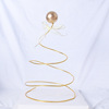Crystal, brand decorations, aluminum wire, jewelry, gold and silver